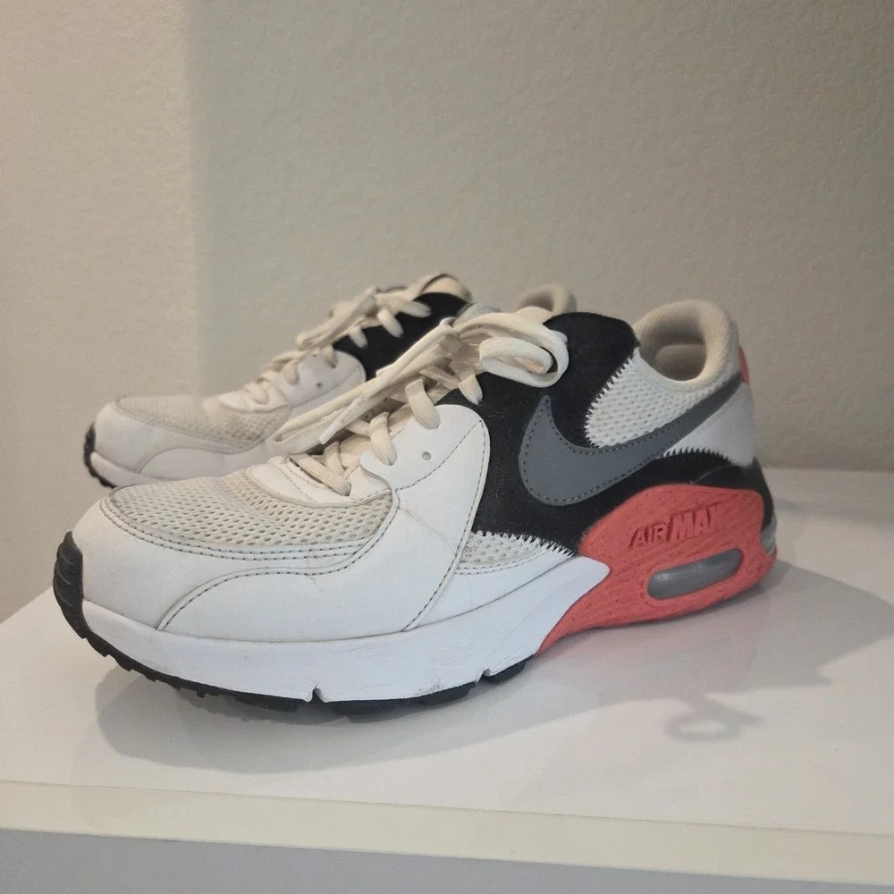 Size 8.5 - Nike Air Max Excee White Pink White Womens Cd5432-100